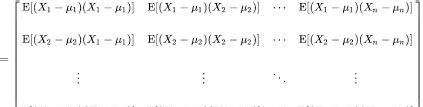 协方差矩阵怎么算(协方差和相关系数的计算公式)