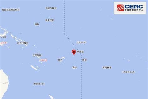 汤加位于哪个地震带(汤加群岛地震)