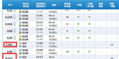 杭州到北京坐火车几个小时(杭州到济南的火车票时刻表查询)