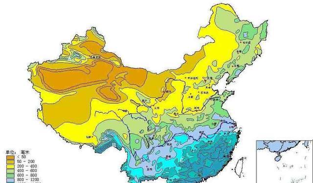 湖南2月降雨多吗(中国降雨最少的地方)