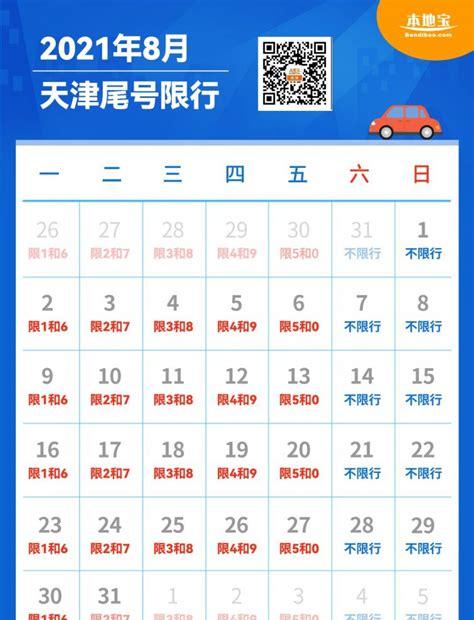 天津今天限号是多少号(天津机动车限号查询2023年1月)